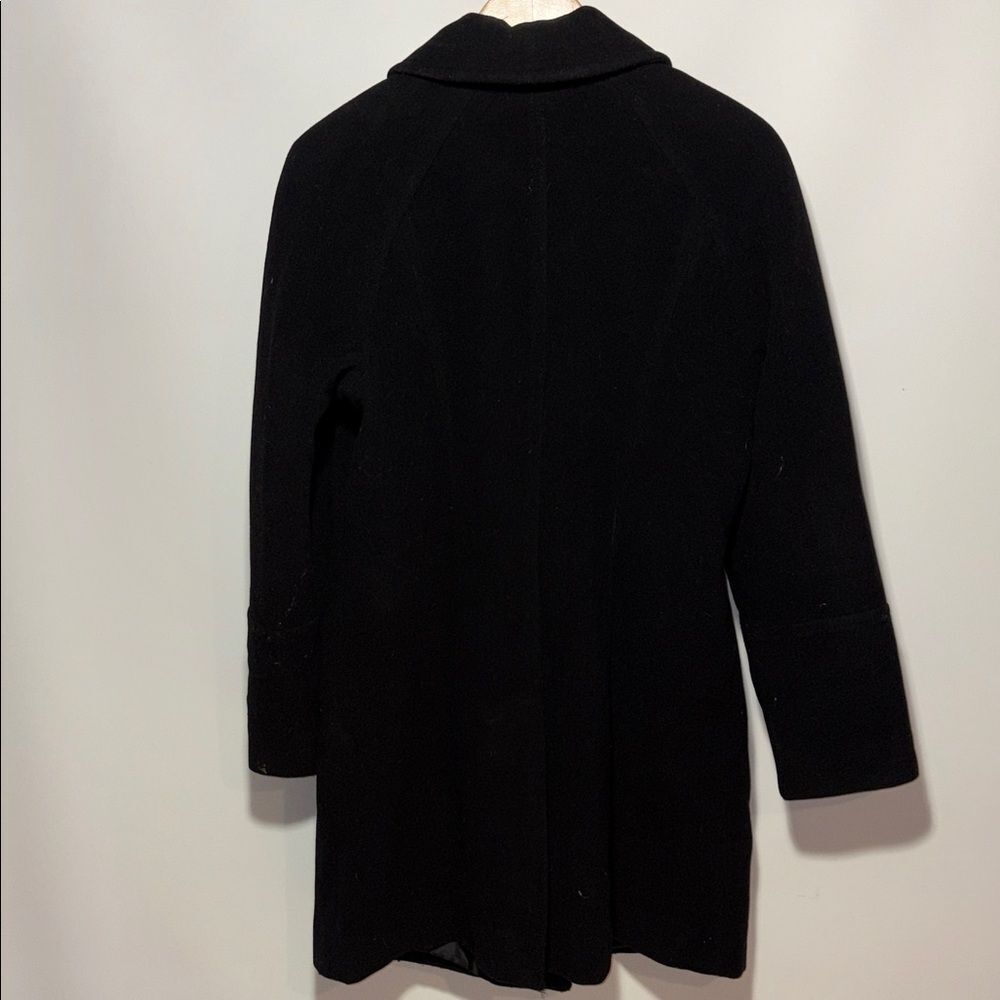 London Fog Women's Black Pea Coat - Picture 6 of 8